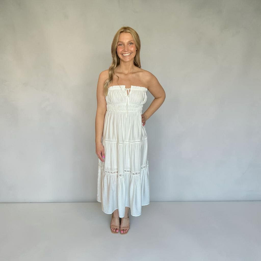 Timeless Beauty Midi-White