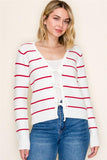 Forever Yours Stripe Cardigan