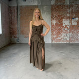 Sunset Ruffle Maxi