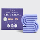 Biotin Purple Toning Solid Shampoo