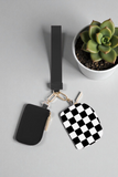 Classic Checkerboard Wristlet Duo