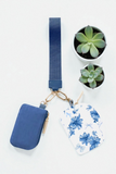 Blue Blossom Wristlet Duo