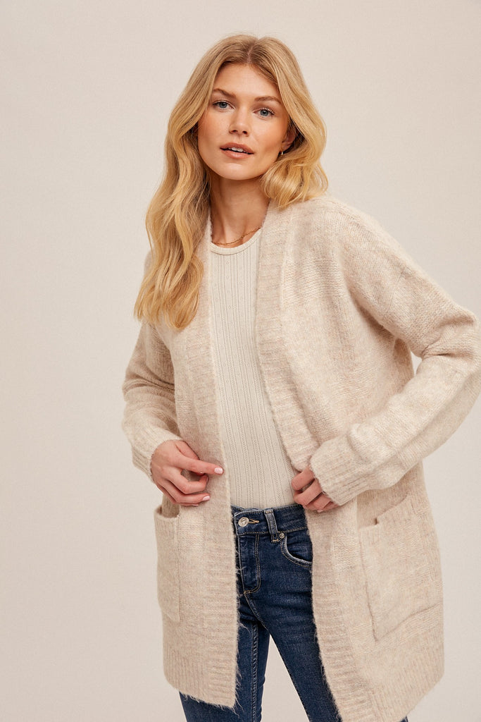 Basic Oversized Cardigan