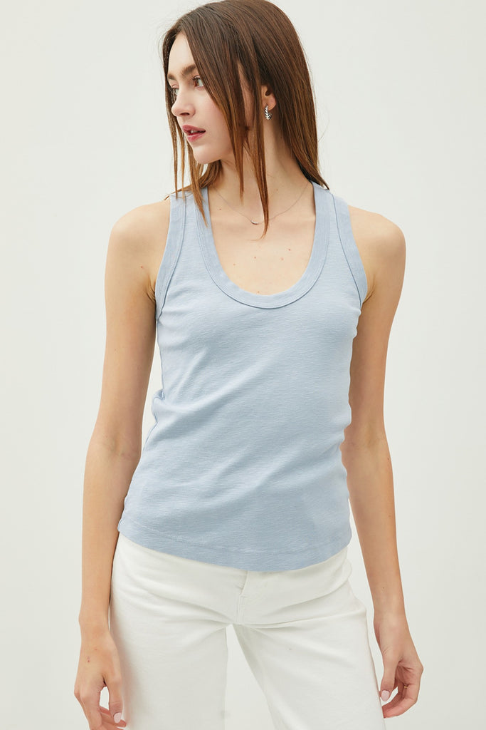 The Cooper Scoop Neck Tank