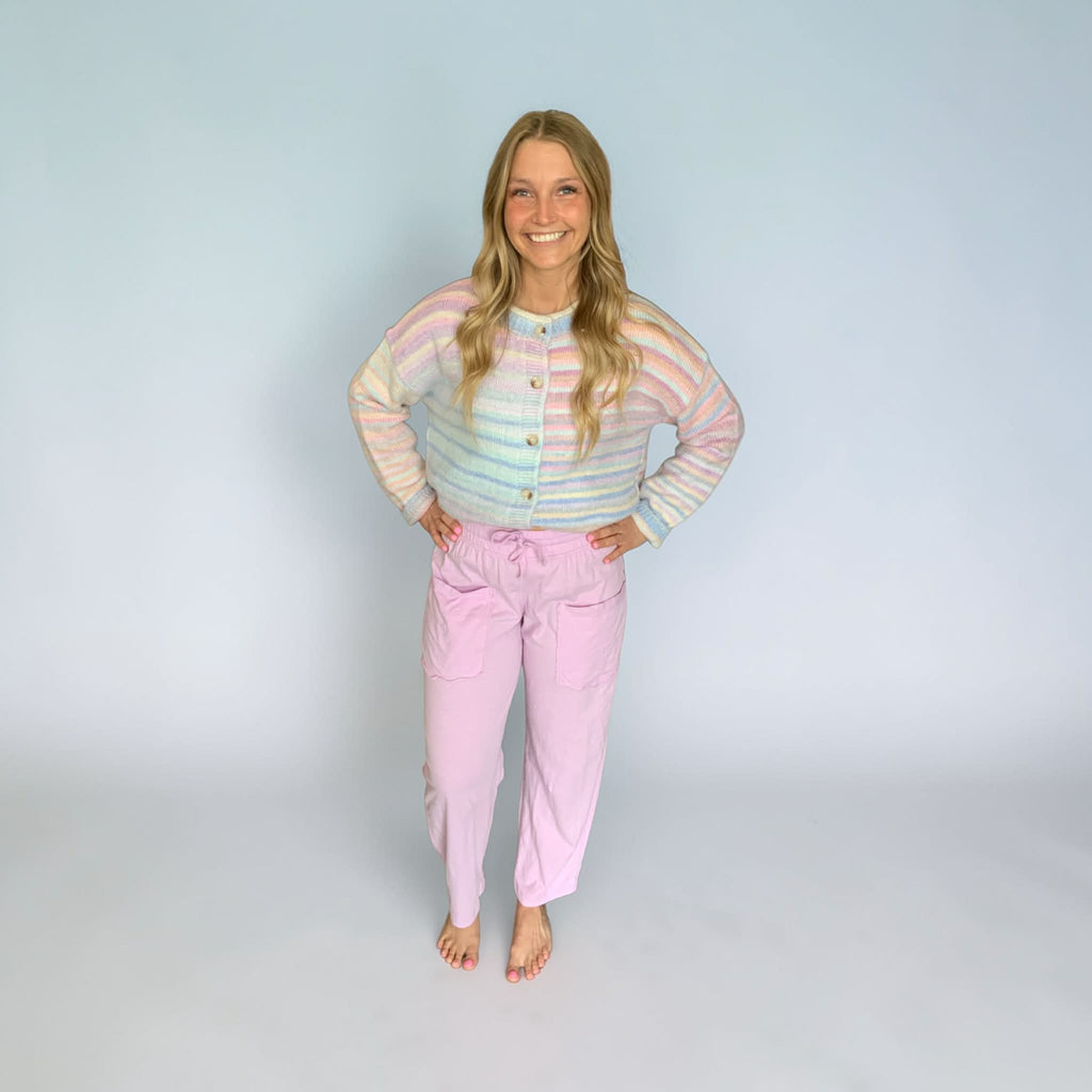 Cotton Candy Cardigan