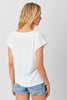 Cupro Modal V-Neck Top
