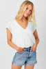 Cupro Modal V-Neck Top
