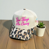 Good Things Are Coming Leopard Hat