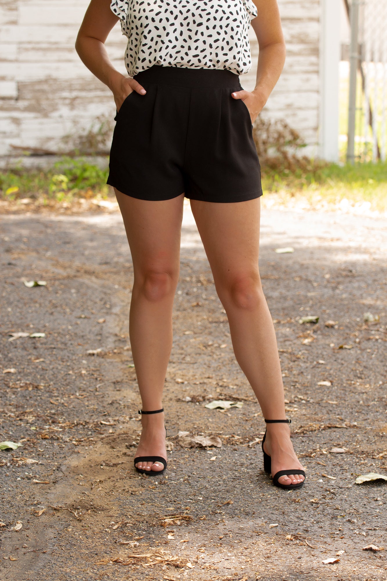 Keep It Classy Front Tuck Shorts – Classy & Sassy Boutique