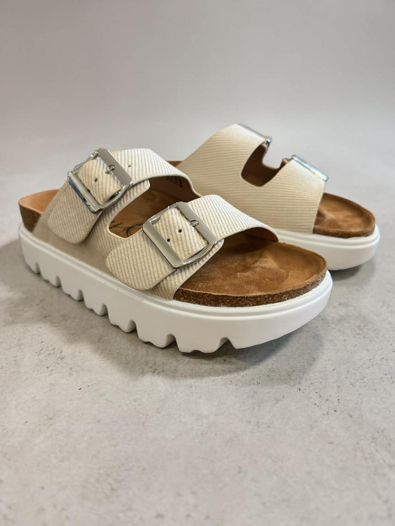 Jazmin 2 Platform Sandal- Cream