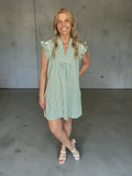Kiss Me Later Dress-Green