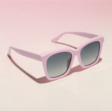 Meredith Powder Pink + grey Grad Polarize