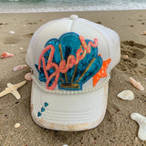Sequin Beach Babe Hat