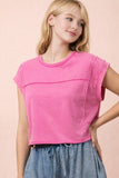 Washed & Ready Sleeveless Knit Top