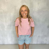Sweet Summer Tee-Pink