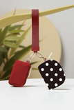 Polka Dots Wristlet Duo