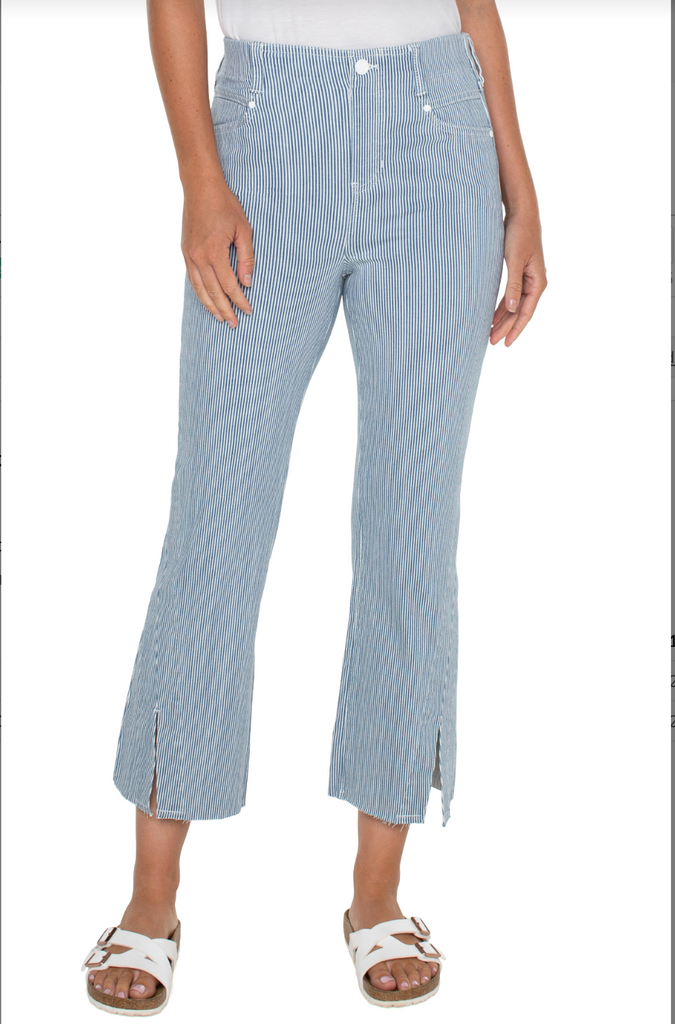 Gia Glider Crop With Flare With Back Pleat