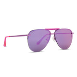 Diff- Eyewear Tahoe Pink Rush Metallic + Pink Mirror Rush