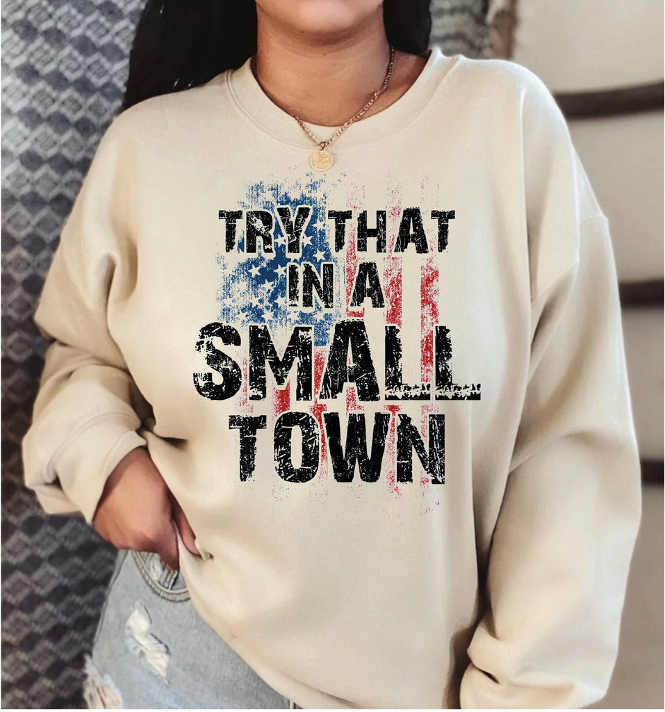 Try That In A Small Town Sweatshirt