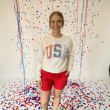 USA Patchwork Sweatshirt
