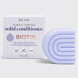 Biotin Purple Toning Solid Conditioner