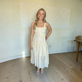 Whispering Willow Midi- Butter Yellow