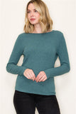Sora Ribbed Top