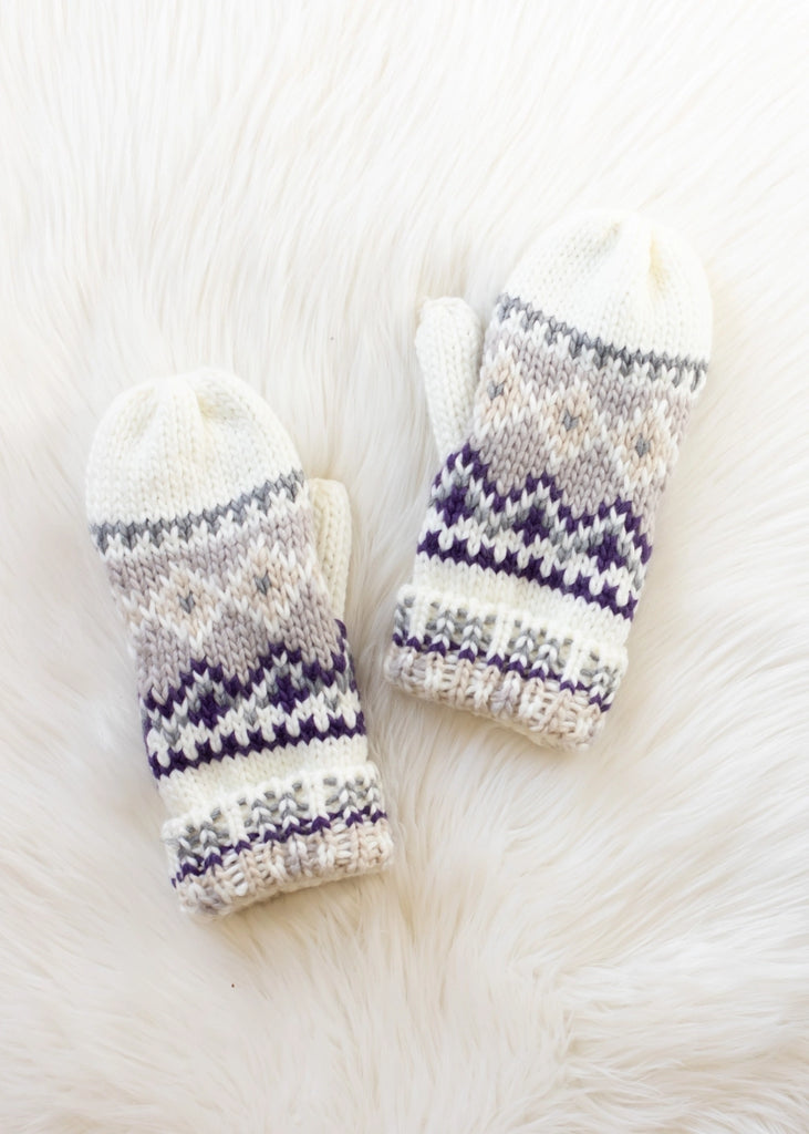 Frosted Peak Mittens