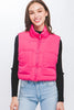 Cropped Puffer Vest