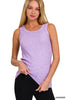 Ribbed Sleeveless Top