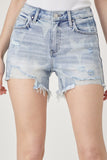 Star Struck Denim Shorts, Lt. Blue