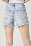 Star Struck Denim Shorts, Lt. Blue