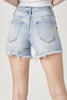 Star Struck Denim Shorts, Lt. Blue