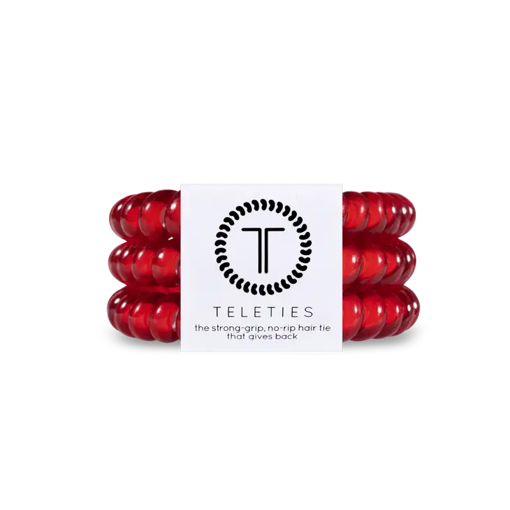 TELETIES, Scarlet Red - Small