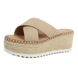 Criss-Cross Espadrille, Blond