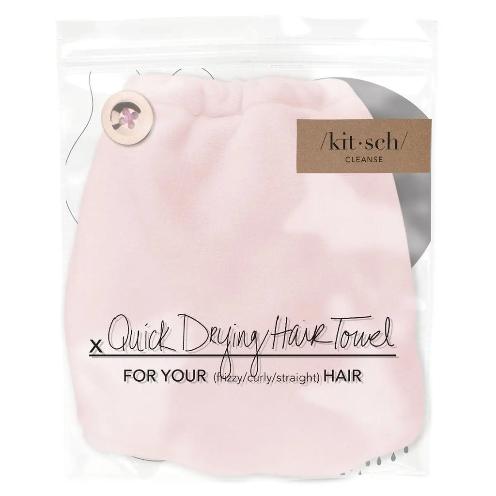 Quick Dry Hair Towel - Blush