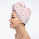 Quick Dry Hair Towel - Blush