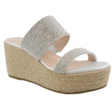 Delia Wedge, Silver Shimmer