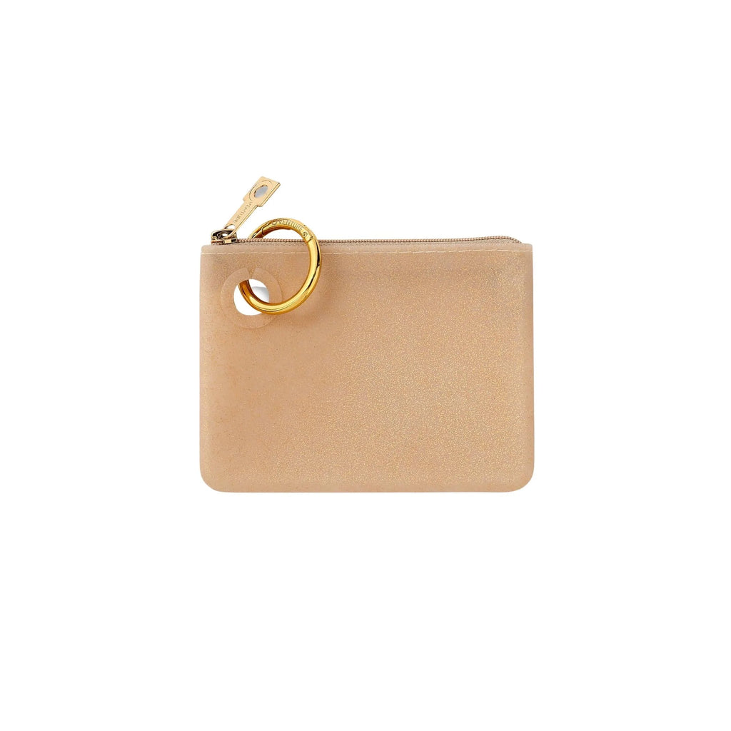 Gold Rush Confetti-Mini Silicone Pouch