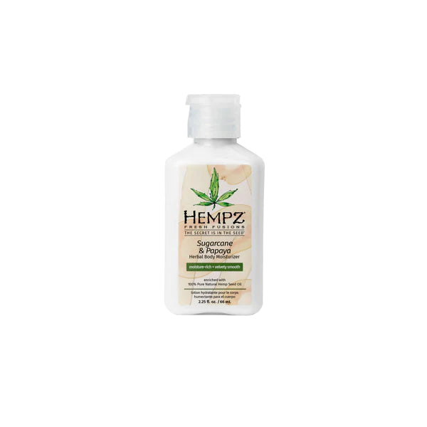 HEMPZ 2.25 oz. Moisturizer, Sugarcane & Papaya