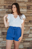 On The Daily Linen Shorts