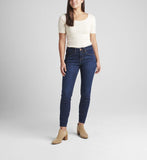 Cecilia Mid-Rise Skinny Jeans, Night Breeze