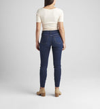 Cecilia Mid-Rise Skinny Jeans, Night Breeze