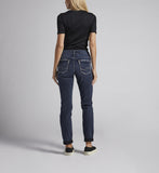 Mid-Rise Boyfriend Slim, Indigo