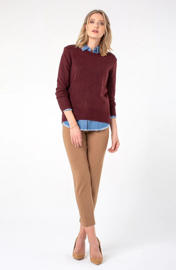 Kelsey Knit Trouser, Maple