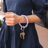 In The Cabana Bamboo-Silicone Big O® Key Ring
