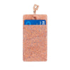 Rose Gold Confetti-Silicone ID Case