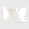 Holiday Satin Pillowcase - Ivory