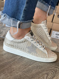 Vintage Havana Maya Sneaker, Taupe Croc