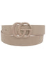 Solid Color Fashion Belt